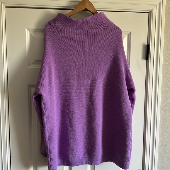 Free People Ottoman Tunic Sweater Purple Lavender - Picture 3 of 6